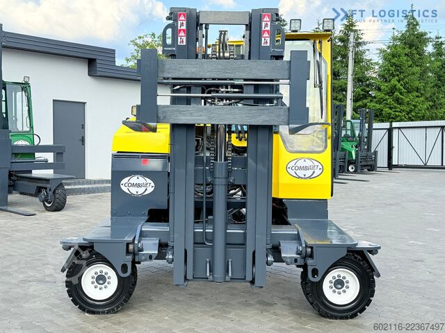 4-way forklift truck Combilift C3000XL / GAS / DUPLEX 3200 / FREE LIFT