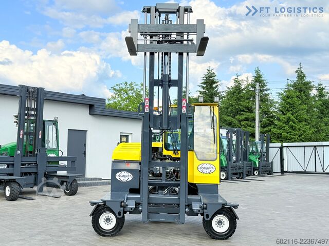 4-way forklift truck Combilift C3000XL / GAS / DUPLEX 3200 / FREE LIFT