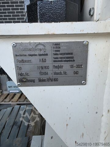 Hammer mill Rematec 800