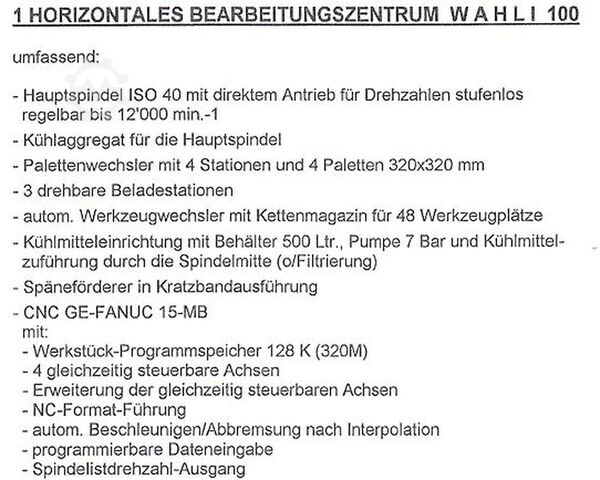 Horizontal machining center DIXI 100/CHO 2x48 - CHP 9