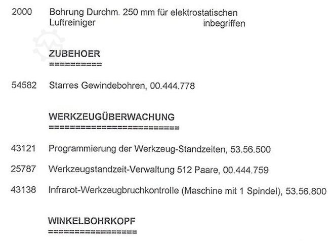 Horizontal machining center DIXI 100/CHO 2x48 - CHP 9