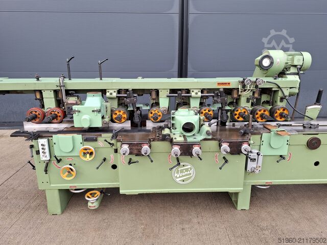 Vierseitenhobelmaschine Weinig PFA17N 17 WEINIG PFA17N