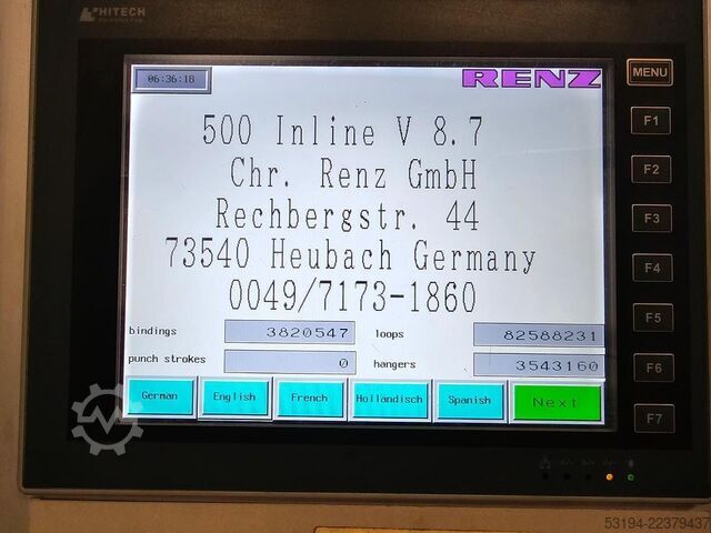 RENZ ABL 500 with KAS 300 IL unit  