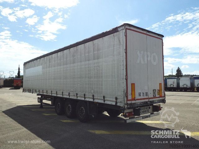 Open semitrailer with tarp Schmitz Cargobull Semitrailer Curtainsider Standard