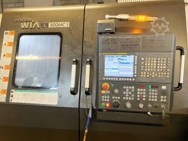 CNC Lathe Hyundai Wia L 400 MC