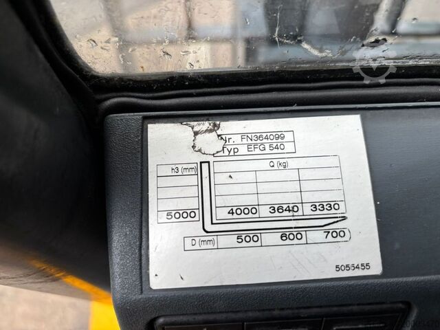 Electric 4-wheel forklift Jungheinrich EFG 430