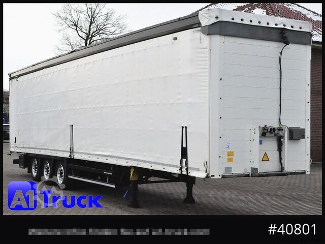 Auflieger mit Pritsche & Plane SCHMITZ SCS 24,Speed Curtain, Liftachse, Staplerhalterung 2900mm