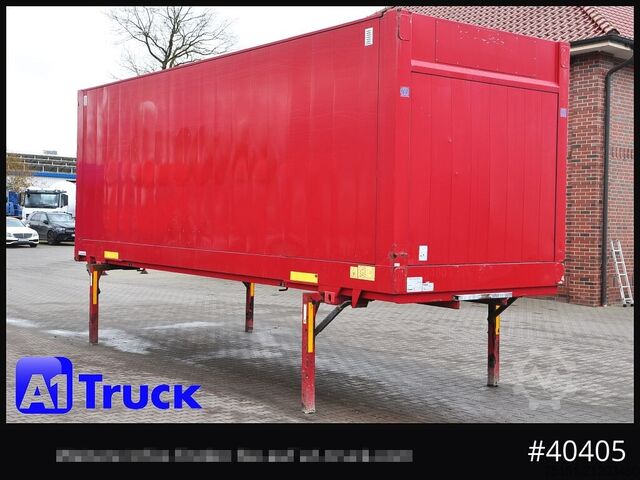 Wechselbrücke mit Kofferaufbau KRONE BDF 7,82 Wechselbrücke, 2680mm Innenhöhe.