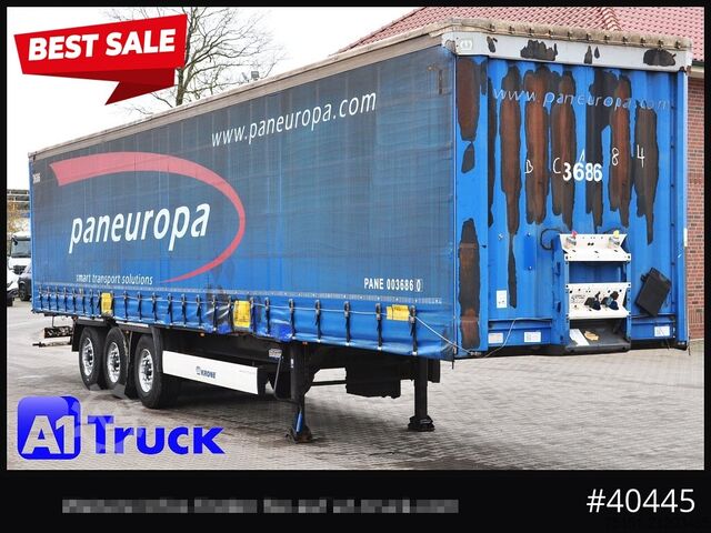 Auflieger mit Pritsche & Plane KRONE SD Tautliner, Code XL, BPW