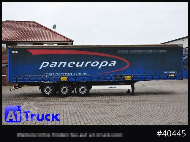 Auflieger mit Pritsche & Plane KRONE SD Tautliner, Code XL, BPW