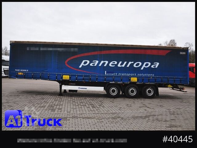Auflieger mit Pritsche & Plane KRONE SD Tautliner, Code XL, BPW