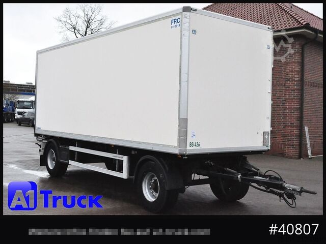 Reefer trailer KRONE Kühlkoffer, Rohrbanhn, Fleisch, Isoliert,