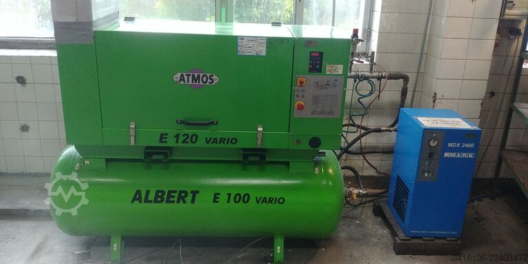 ATMOS E120 Vario screw compressor ATMOS E120 Vario