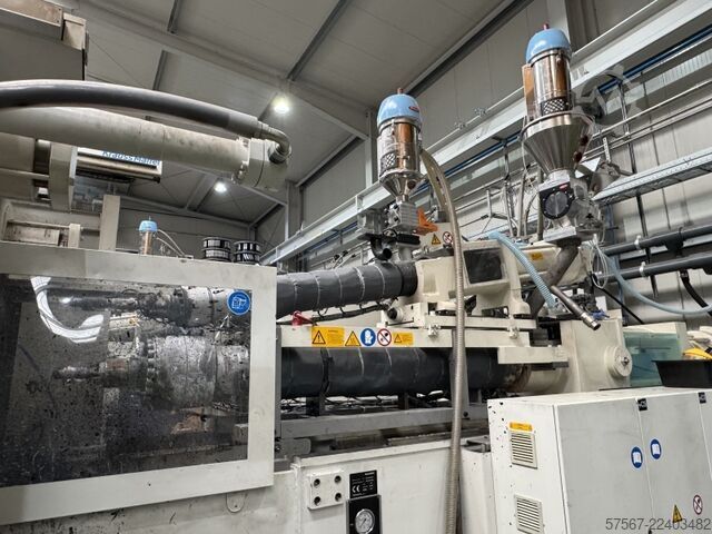 Mehrkomponenten-Spritzgießmaschine Krauss Maffei KM 850-6100/1400 MXZ Blue Power