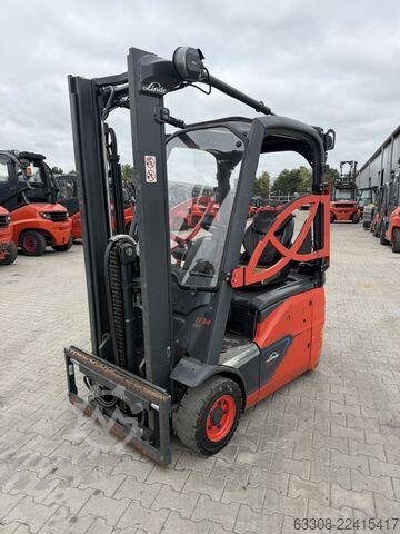 Electric 3-wheel forklift Linde E14-02