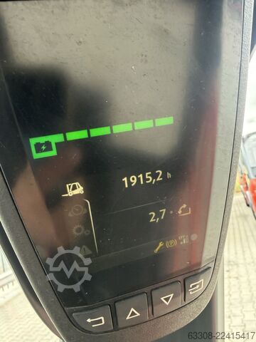 Electric 3-wheel forklift Linde E14-02