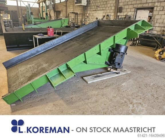 Vibrationsrinne Hazemag 3800-1800