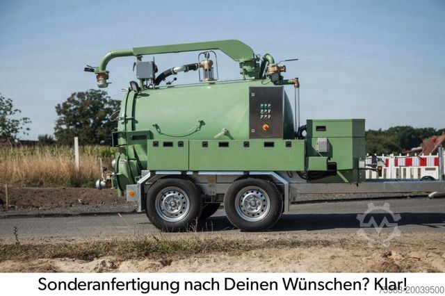 Tanker trailer  Schmies STS V-1,5 Vakuumsaugfass-Anhänger 2,7to