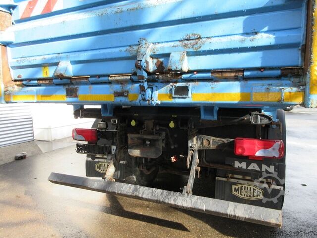 Kipper LKW man TGS 26.440 BB 6x4 Gesteinskipper, MKG-Kran,Funk