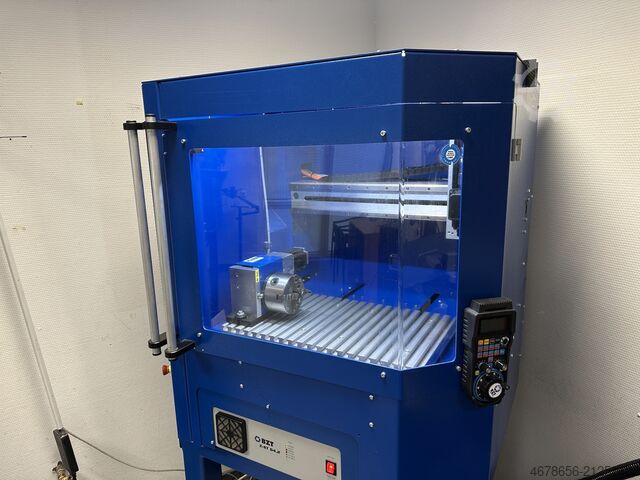CNC Fräsmaschine mit Rotationsachse BZT Sondermodell mit Rotationsachse