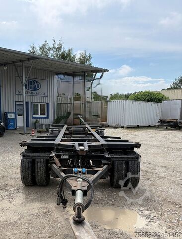 Swap chassis trailer Krone BDF Lafette 235/75R17,5 Zwilling BPW