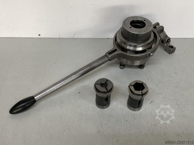 Drehfutter-Spannhülsenaufnahme für Druckspannzangen, Spannzangenfutter, Spannzangenaufnahme, Spannza  F 48 / 173E