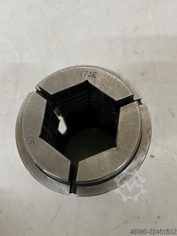 Drehfutter-Spannhülsenaufnahme für Druckspannzangen, Spannzangenfutter, Spannzangenaufnahme, Spannza  F 48 / 173E