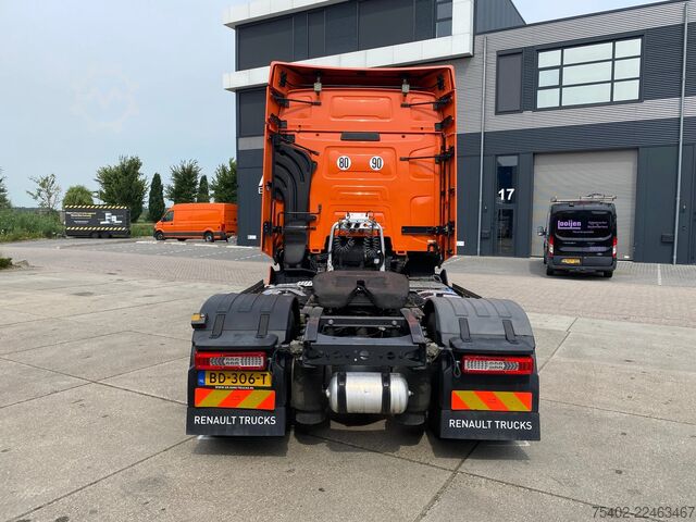 Standard tractor Renault T480 DTI 13 / 2x Tank / Full Spoilers / Euro 6-E