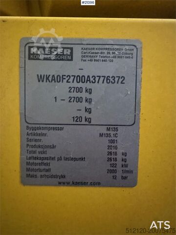 Compressor Kaeser M135