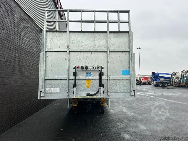 Semi low-loader A&D BELGIE 2 ASSER SEMIE TRIDEC GESTUURD