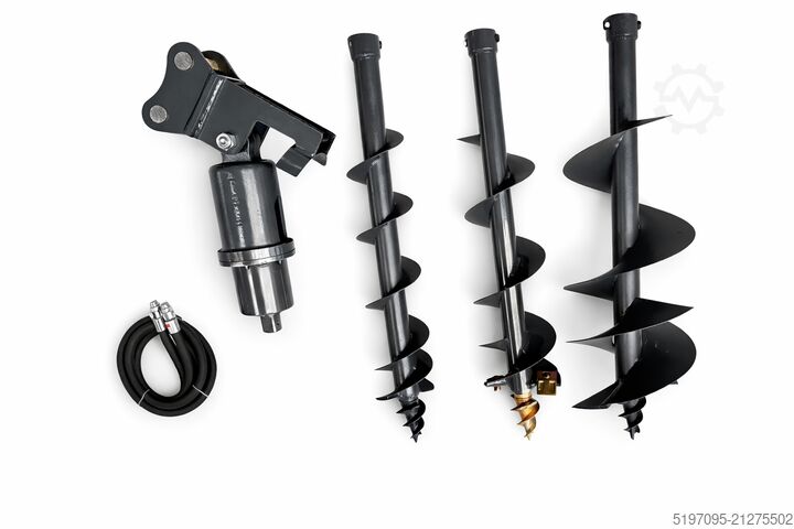 Erdbohrer mit verstärkte 4-Kant Aufnahme Hydraulischer Erdbohrer Komplett-Set Tec-Point GmbH NEU! Sofort verfügbar!