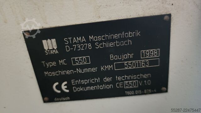 CNC turning and milling center Stama MC 550