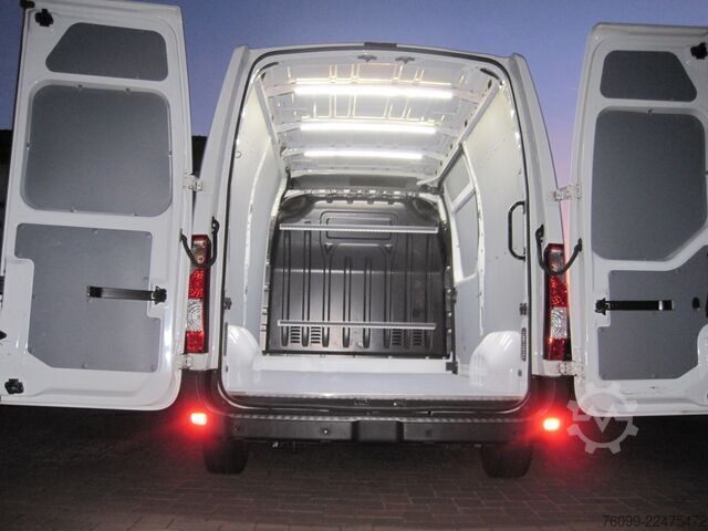 Box wagon high + long Opel Movano 2,3 D L2H2 Schwingsitz 270° Türen