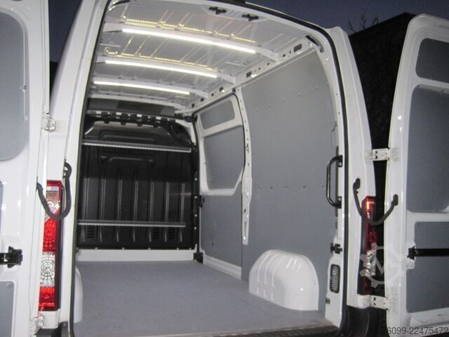 Box wagon high + long Opel Movano 2,3 D L2H2 Schwingsitz 270° Türen