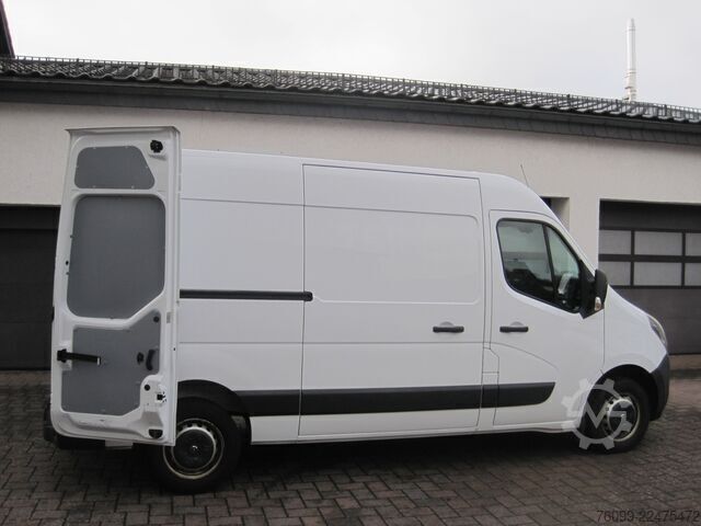 Box wagon high + long Opel Movano 2,3 D L2H2 Schwingsitz 270° Türen