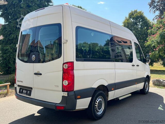 Kleinbus VW CRAFTER 9 SITZER KLIMA HECKANTRIEB HECKLIFT