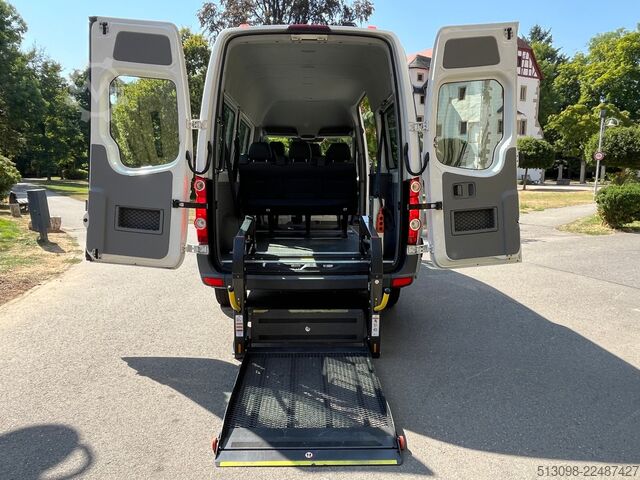 Kleinbus VW CRAFTER 9 SITZER KLIMA HECKANTRIEB HECKLIFT