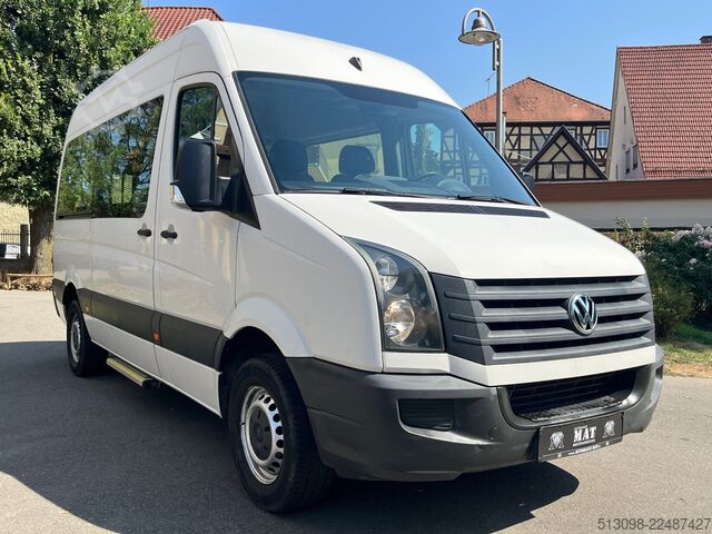 Kleinbus VW CRAFTER 9 SITZER KLIMA HECKANTRIEB HECKLIFT