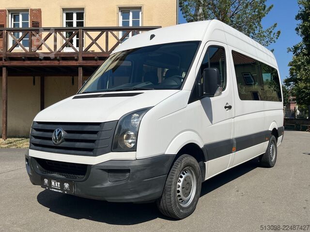 Kleinbus VW CRAFTER 9 SITZER KLIMA HECKANTRIEB HECKLIFT