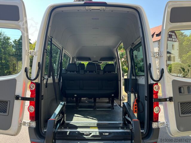 Kleinbus VW CRAFTER 9 SITZER KLIMA HECKANTRIEB HECKLIFT