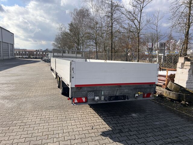 Open trailer Humbaur HBTZ 137224 14,4 t Tandem- Pritschenanhänger- Tieflader