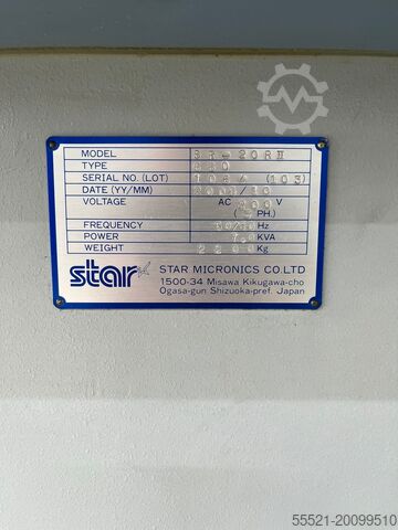 Automatic lathe STAR Micronics SR-20R