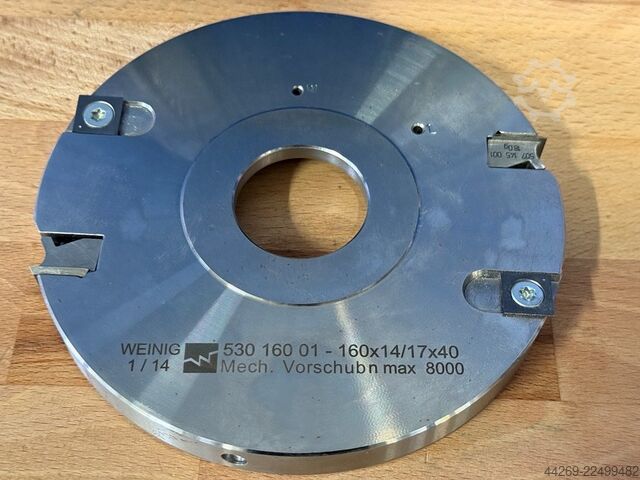 Weinig jointing and rebating cutter Weinig 