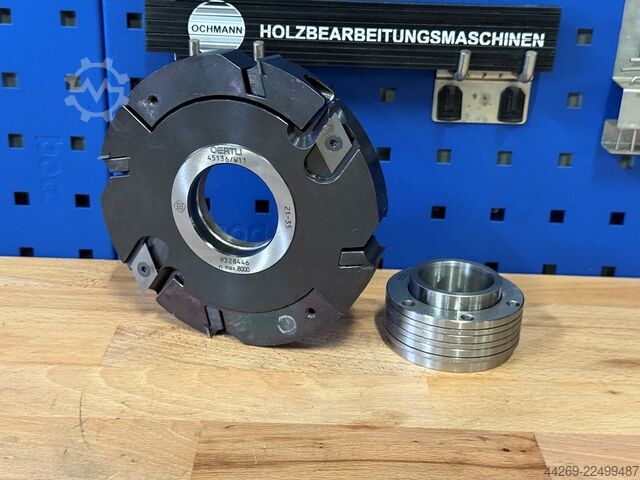 Örtli adjustable groove cutter with sleeve and spacer rings Örtli 