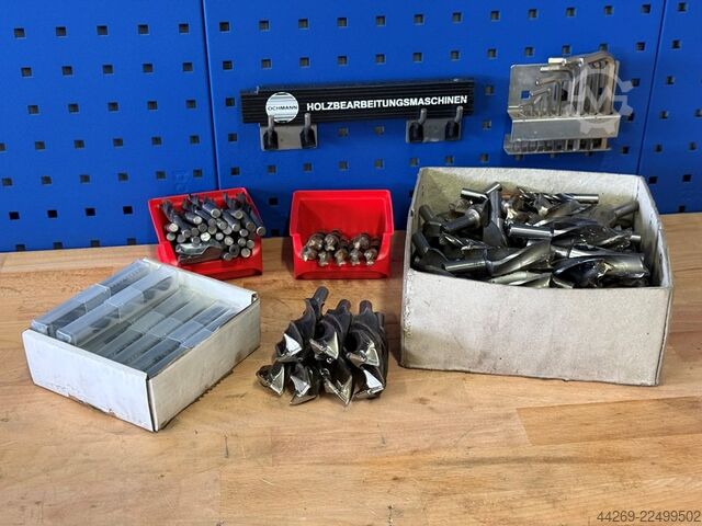 Listings for as-new and second-hand wood drill bits  