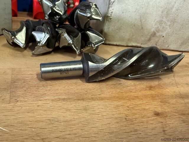Listings for as-new and second-hand wood drill bits  