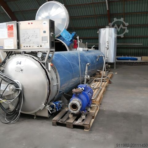 Meat processing machine Steriflow Barriquand Autoclave 1351