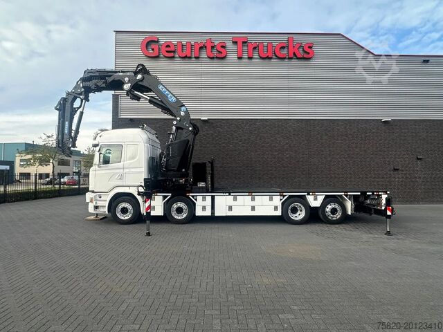 Crane truck Scania G490 LB8X2*6HNB MET EFFER 955/8S +JIB 6S KRAAN ...