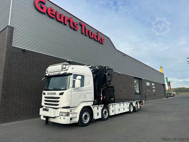 Crane truck Scania G490 LB8X2*6HNB MET EFFER 955/8S +JIB 6S KRAAN ...