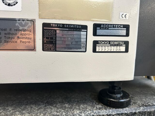 Coordinate measuring machine, form measuring device Zeiss Rondcom 54